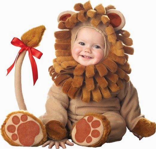 Infant Unisex Baby Lion Costume