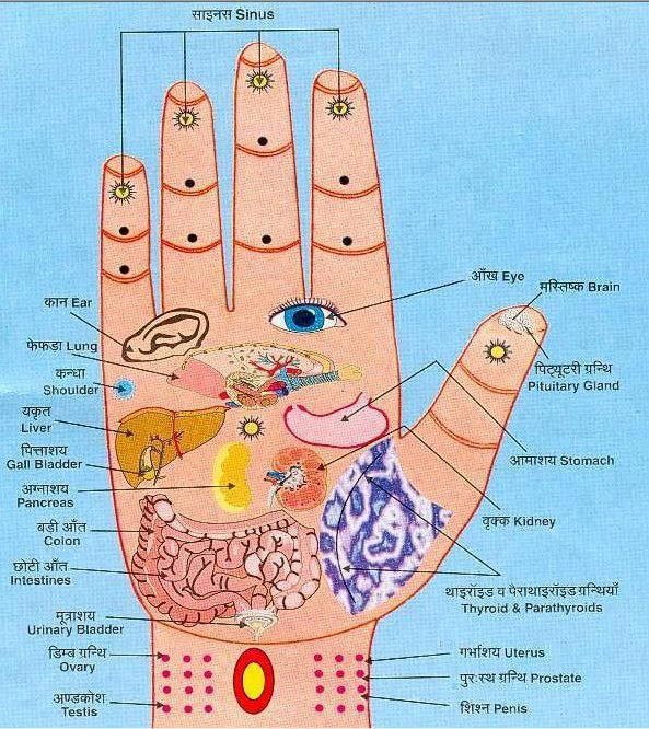 Foot Acupressure Points Chart