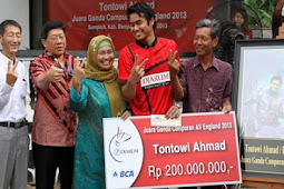 Tontowi Ahmad, Pemenang Juara Ganda Campuran All England 2013