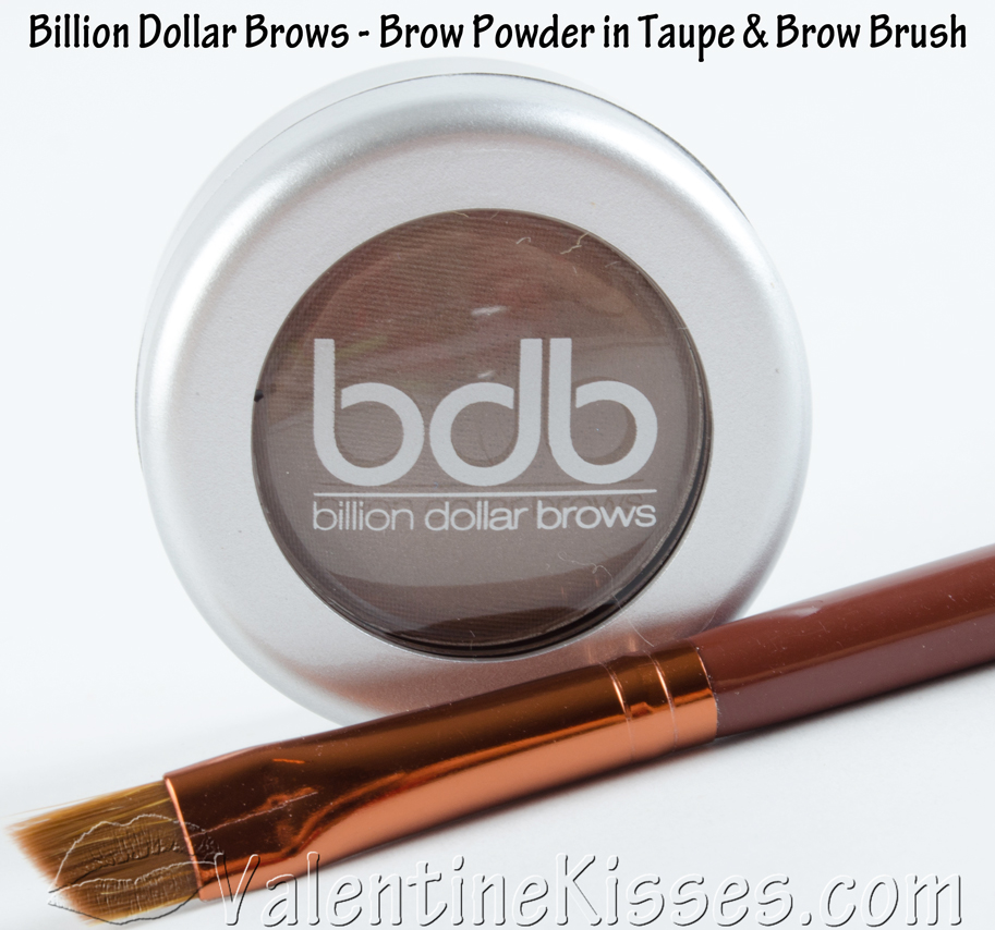 Valentine Kisses Billion Dollar Brows Brow Powder in Taupe & Brow