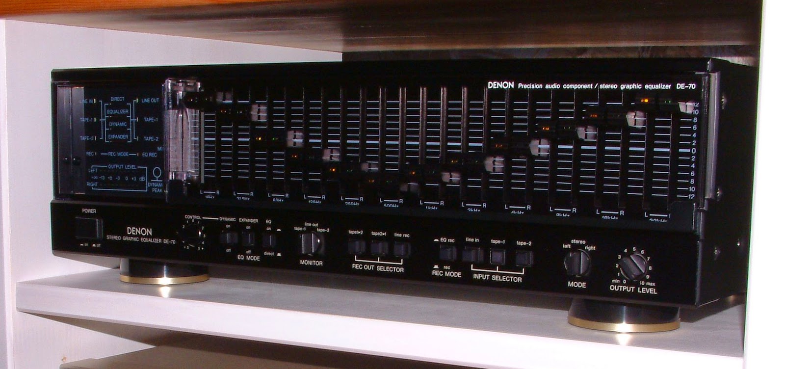 Denon DE70 Graphic Equalizer AudioBaza