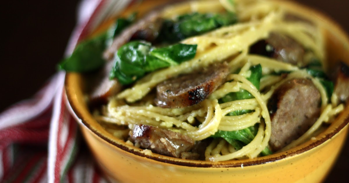 Gourmet Mom ontheGo Sausage & Lemon Carbonara
