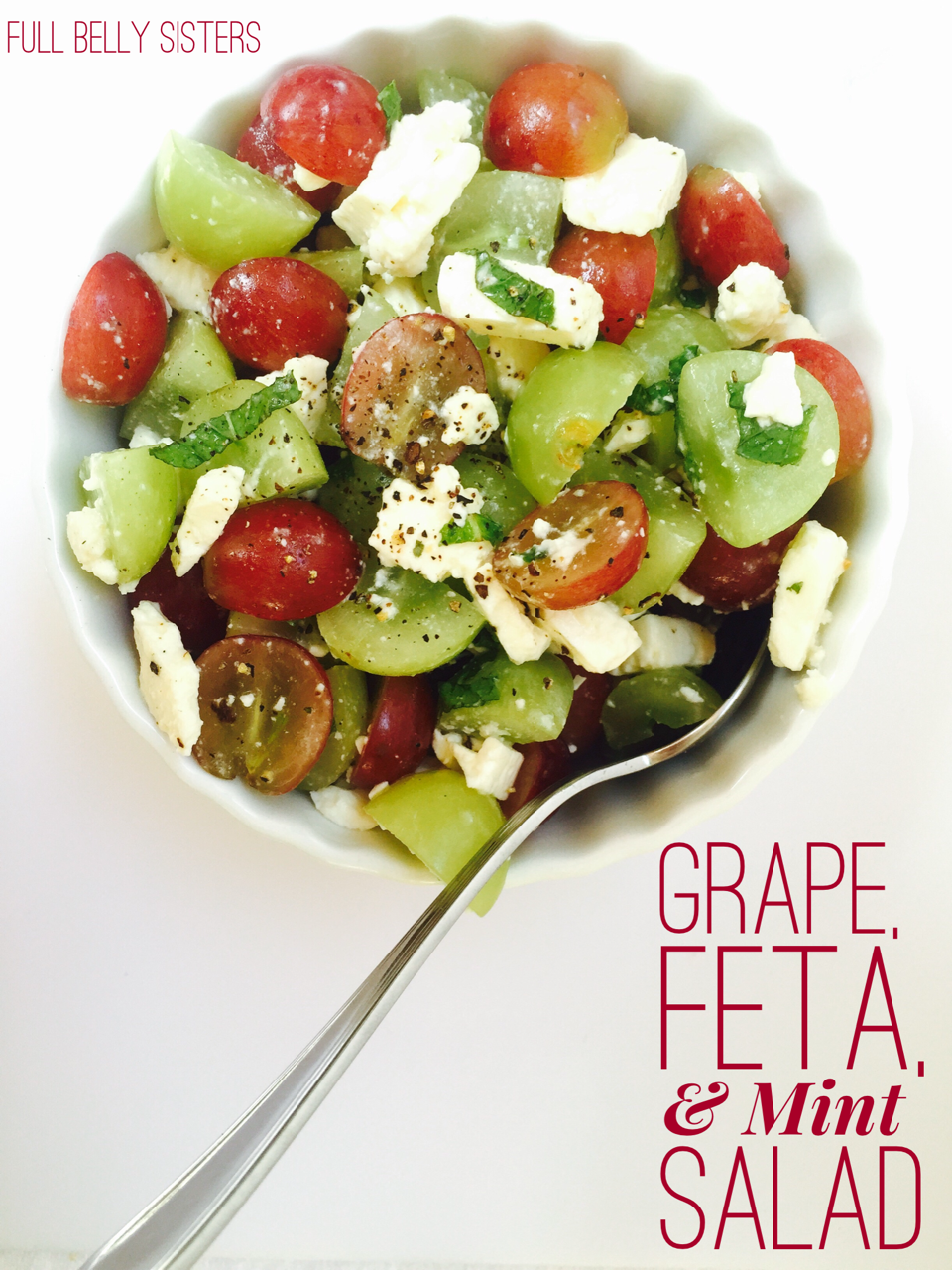 Grape, Feta, & Mint Salad