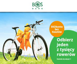 Promocja BOŚ BANK - odbierz jeden z tysięcy rowerów Konkurs