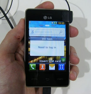 LG T375 Dual SIM Mobile