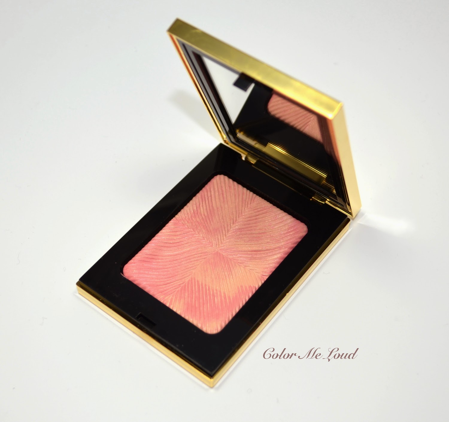 Yves Saint Laurent Flower Crush Palette Rosy Blush Blush Duo from Spring 2014 Flower Crush Collection, Swatches & Comparison