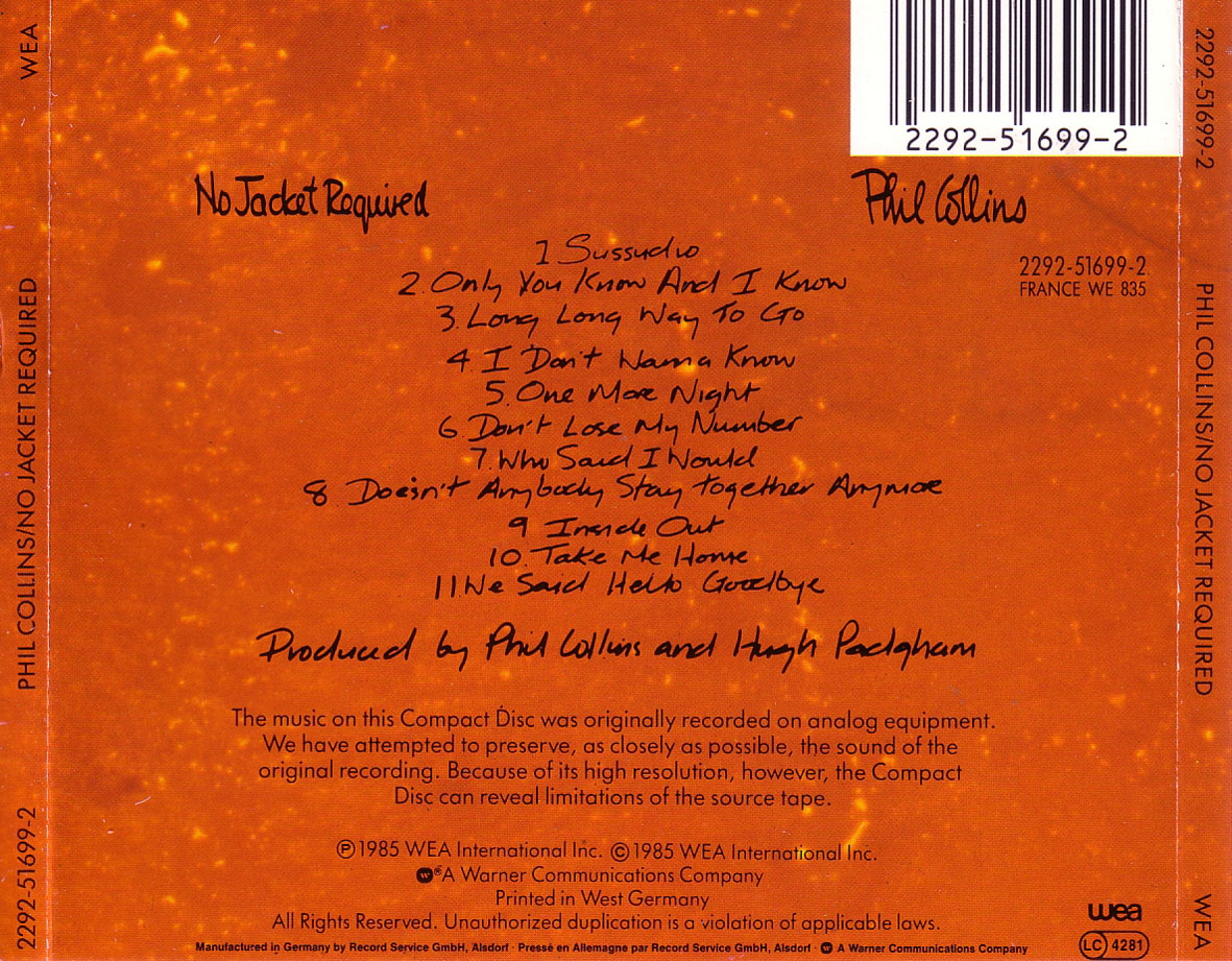 http://2.bp.blogspot.com/-v2bGyt9JCT0/T--kqPOLEFI/AAAAAAAAC44/WOE6aJ5o_1I/s1600/Phil+Collins+-+No+Jacket+Required+(back).jpg