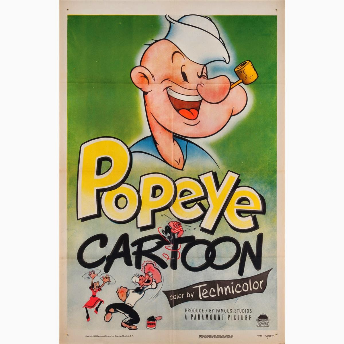 FRED EGG COMICS: POPEYE THE SAILOR'S THOUSAND TRANSFORMATIONS ACROSS MEDIA