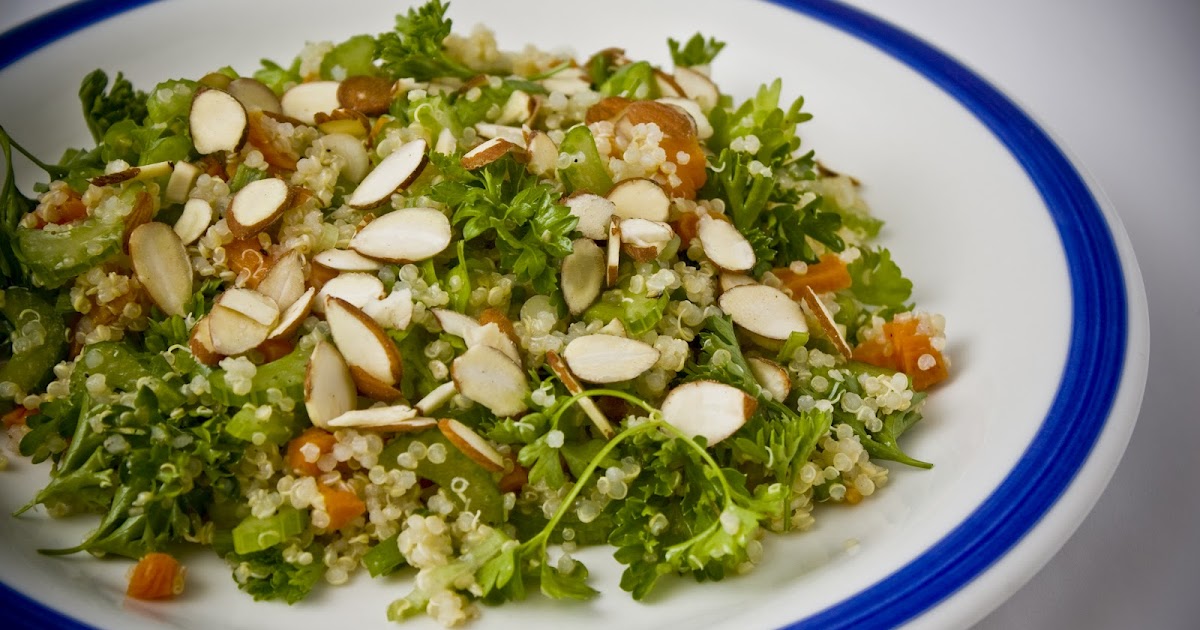 Chow Down Seattle RECIPE Quinoa and Parsley Salad