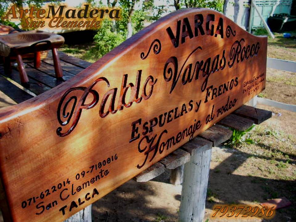 LETREROS DE MADERA QUIENES SOMOS