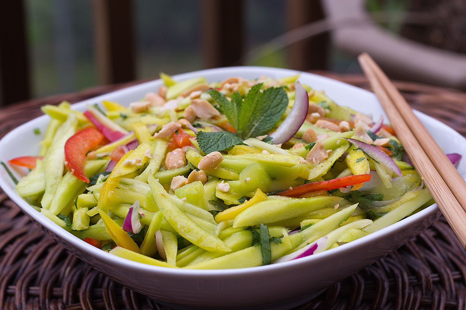 fabulous fridays Thai Green Mango Salad