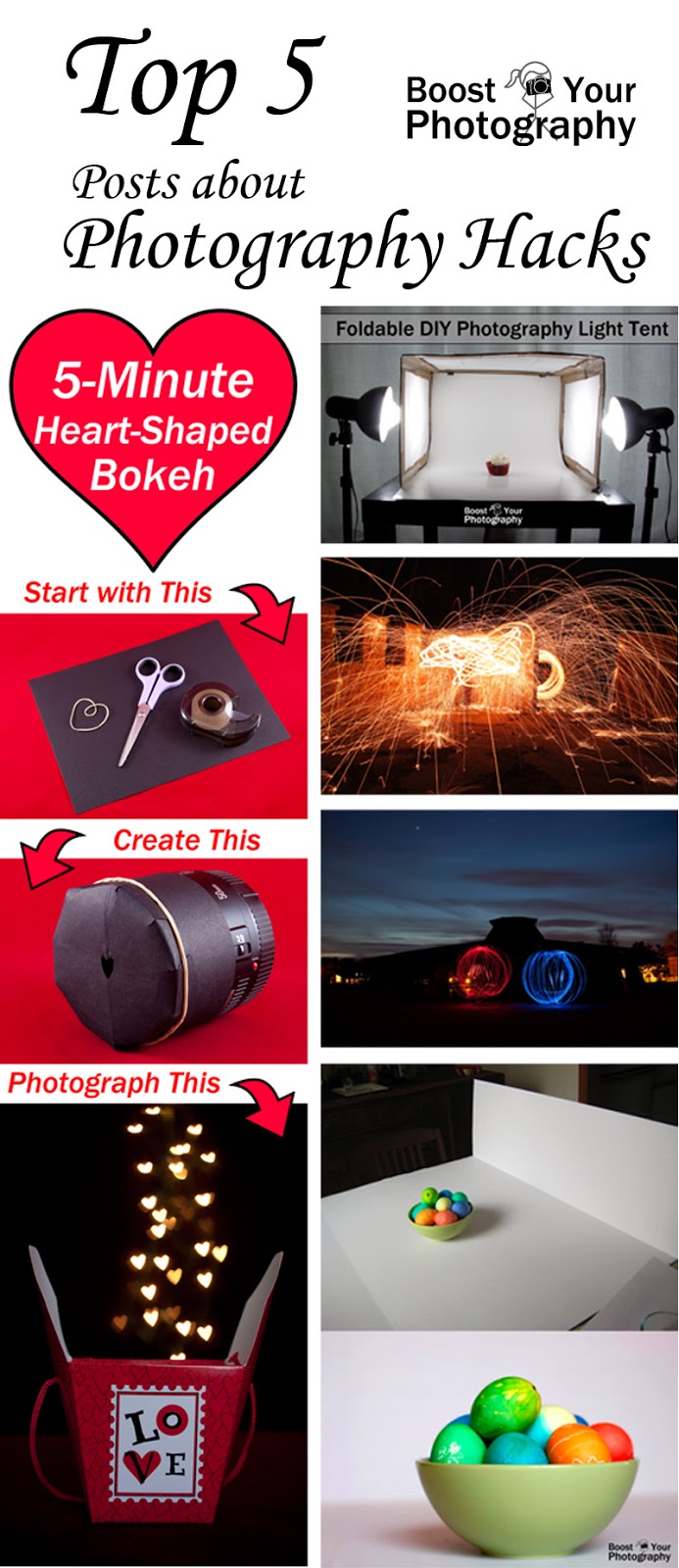 Top 5 DIY Photography Hacks Boost Your Photography
