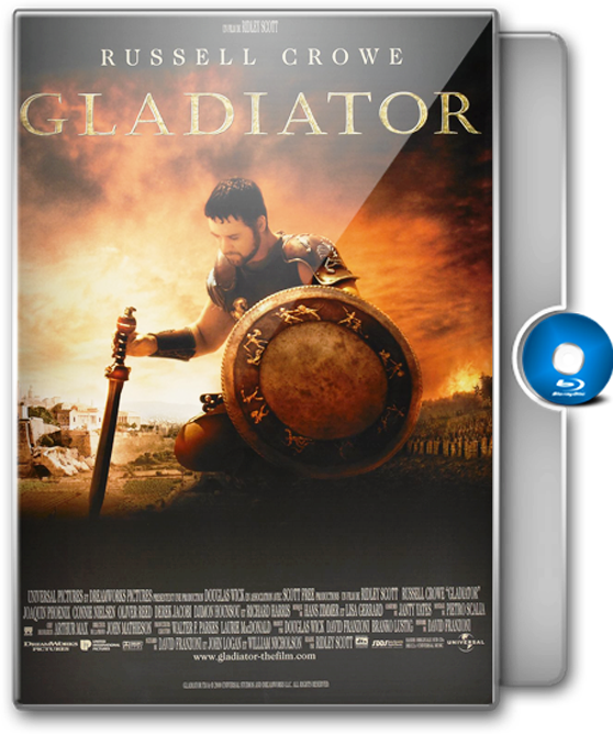 Gladiator Blu-ray Case Box Gladiator Blu-ray Case Box