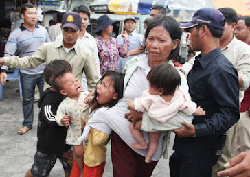CPP's cops evicted, removed and jailed everybody even children.