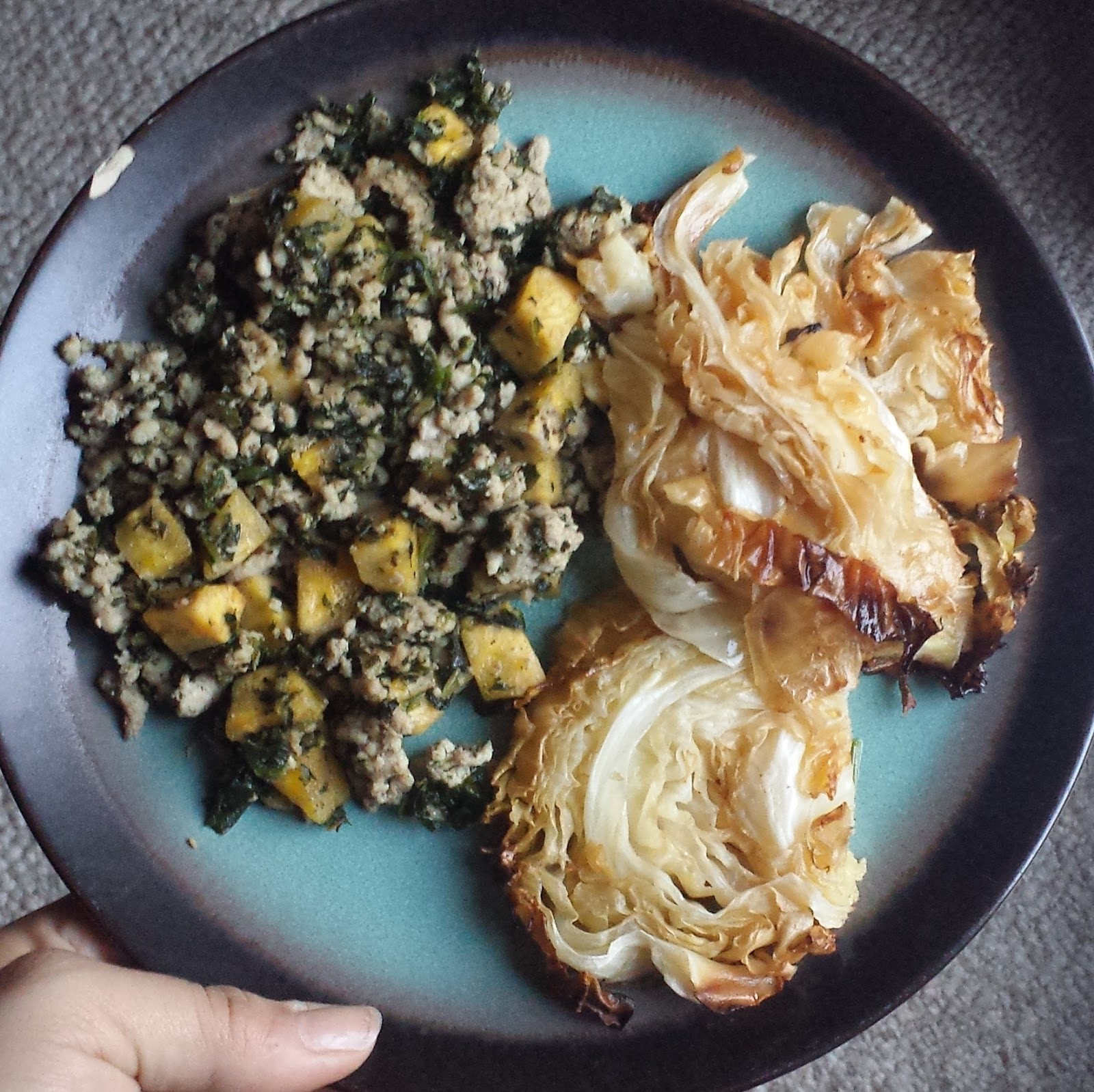 Bacon Fat Roasted Cabbage (AIP, Paleo) Don't Eat the Spatula