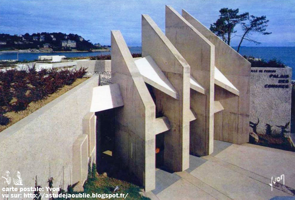 Perros-Guirec - Palais des Congrès et des Festivités  Architectes: Christain Cacaut, André Mrowiec.  Construction: 1969 - 1970