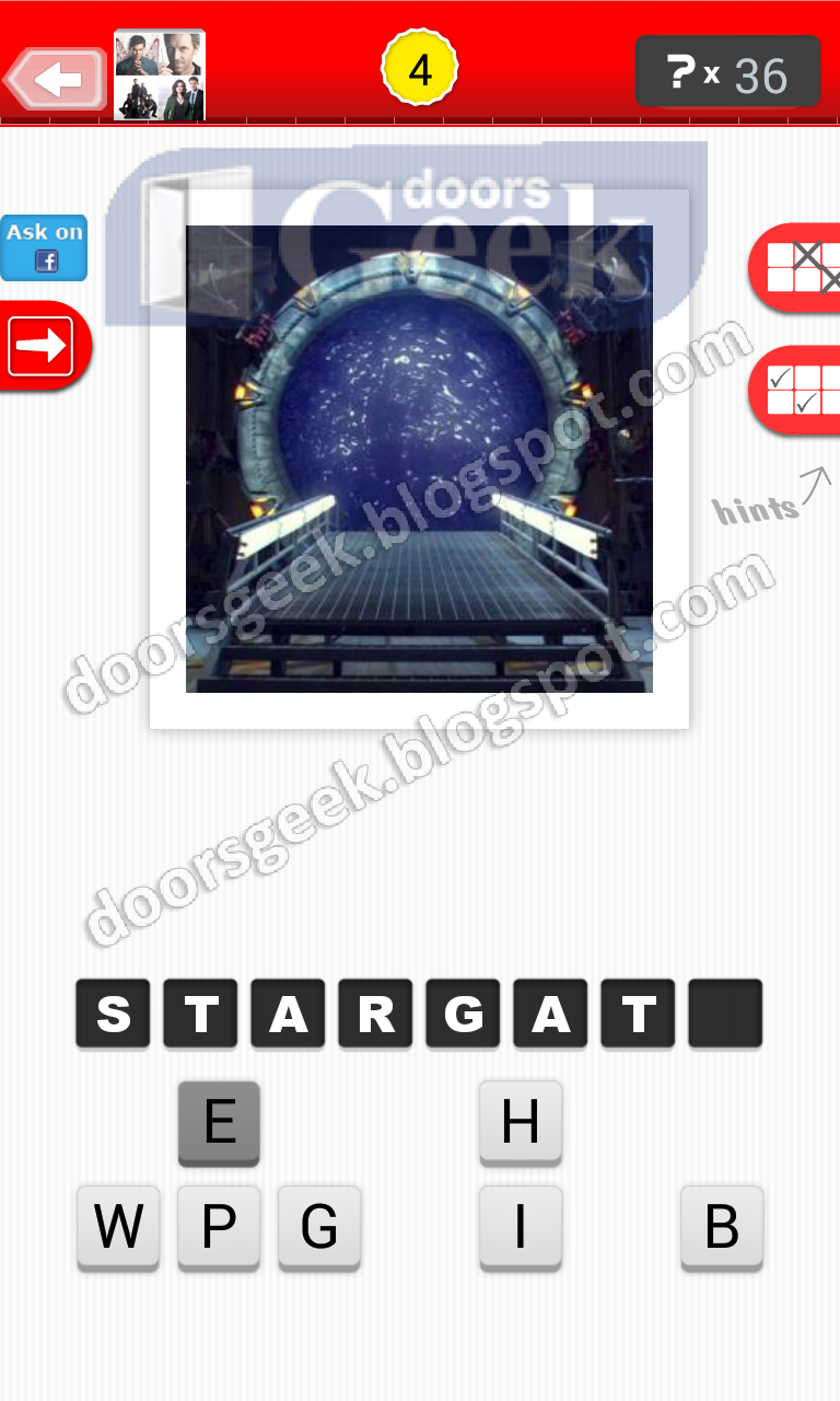 answer stargate guess the tv show level 6 4 answer cheats solution for