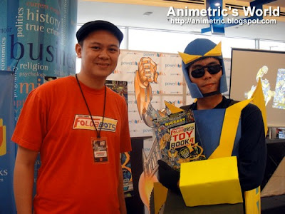 Foldabots Toy Book 4 launch with K-Zone
