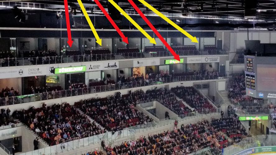 TAXIMANN 7 unbesetzte Logen im ISSDome