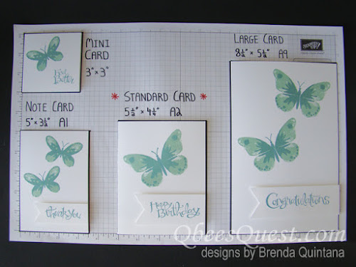 qbee s quest stamping 101 card sizes a2 size cards