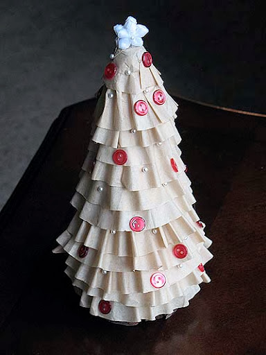 The Art Of Up-Cycling: Alternative Christmas Tree Ideas - A Tree Is Not