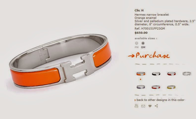 Hermes Clic H bracelet Size GM – Weluxe Designer Resale Inc.
