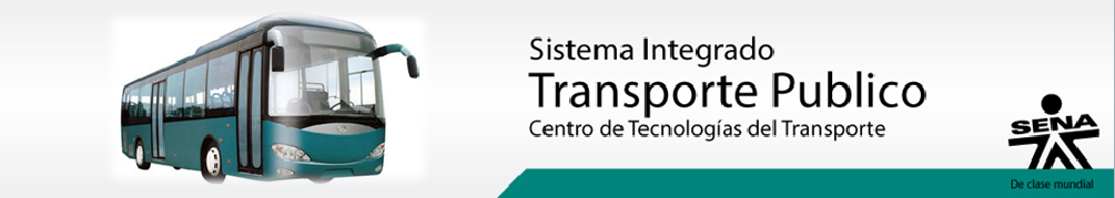 SISTEMA INTEGRADO DE TRANSPORTE PUBLICO
