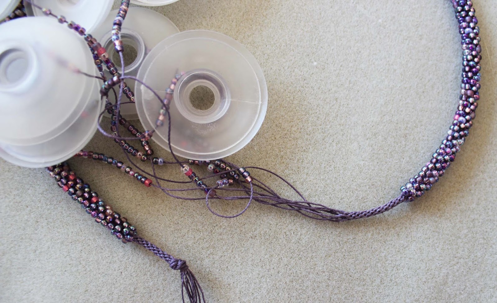 Art Bead Scene Blog Kumihimo Braiding and Art Beads Tutorial and