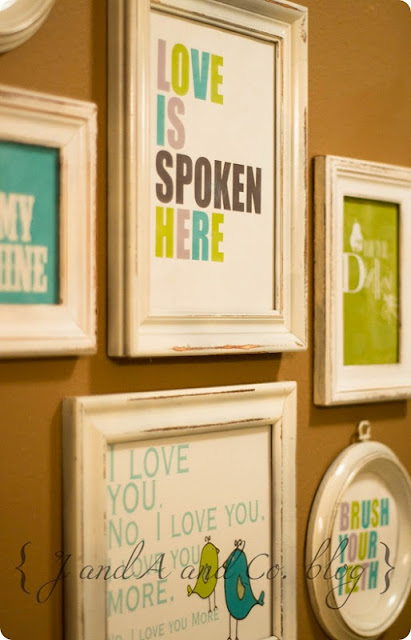 Free printables: Sweet messages to make your bathroom more welcoming