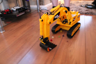 Mega Machines Wire Controlled Super Toy Excavator