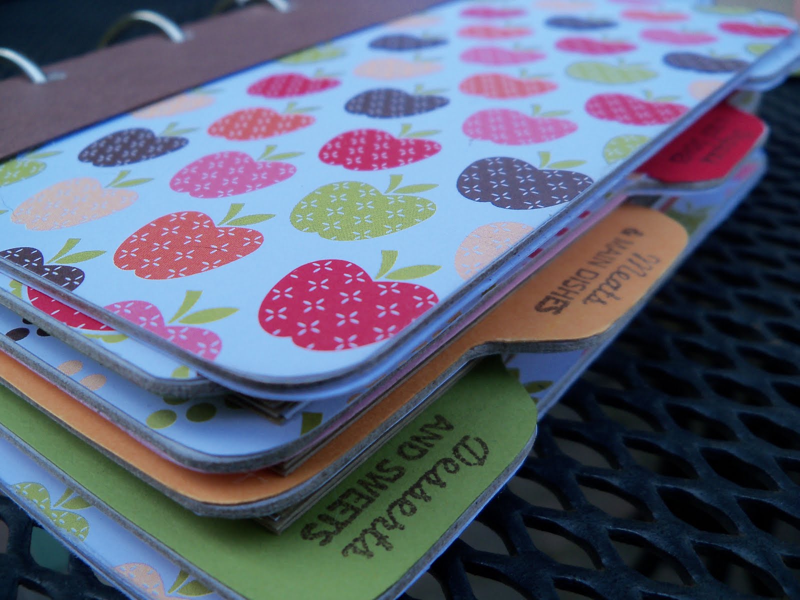 Furloughed Time Cookbook Scrapbook