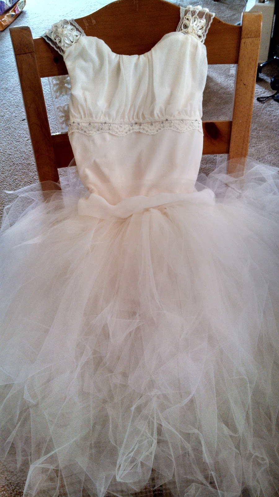 Hull Family of Four Lace and Tulle Flower Girl Dress Project