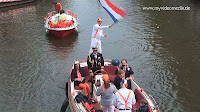 Koninginnedag in Amsterdam Boat Parade Koninginnedag in Amsterdam Boat Parade