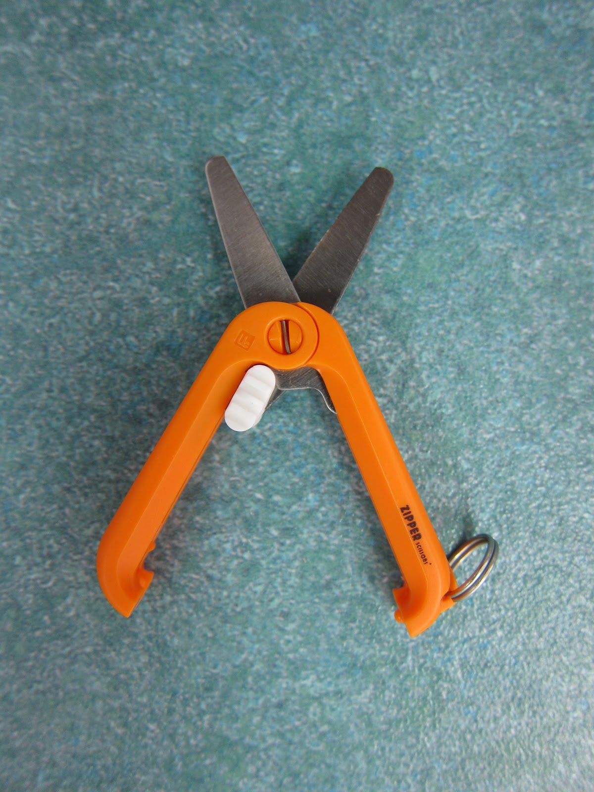 Zipper Scissors Keychain Gadgets and Pocket Tools