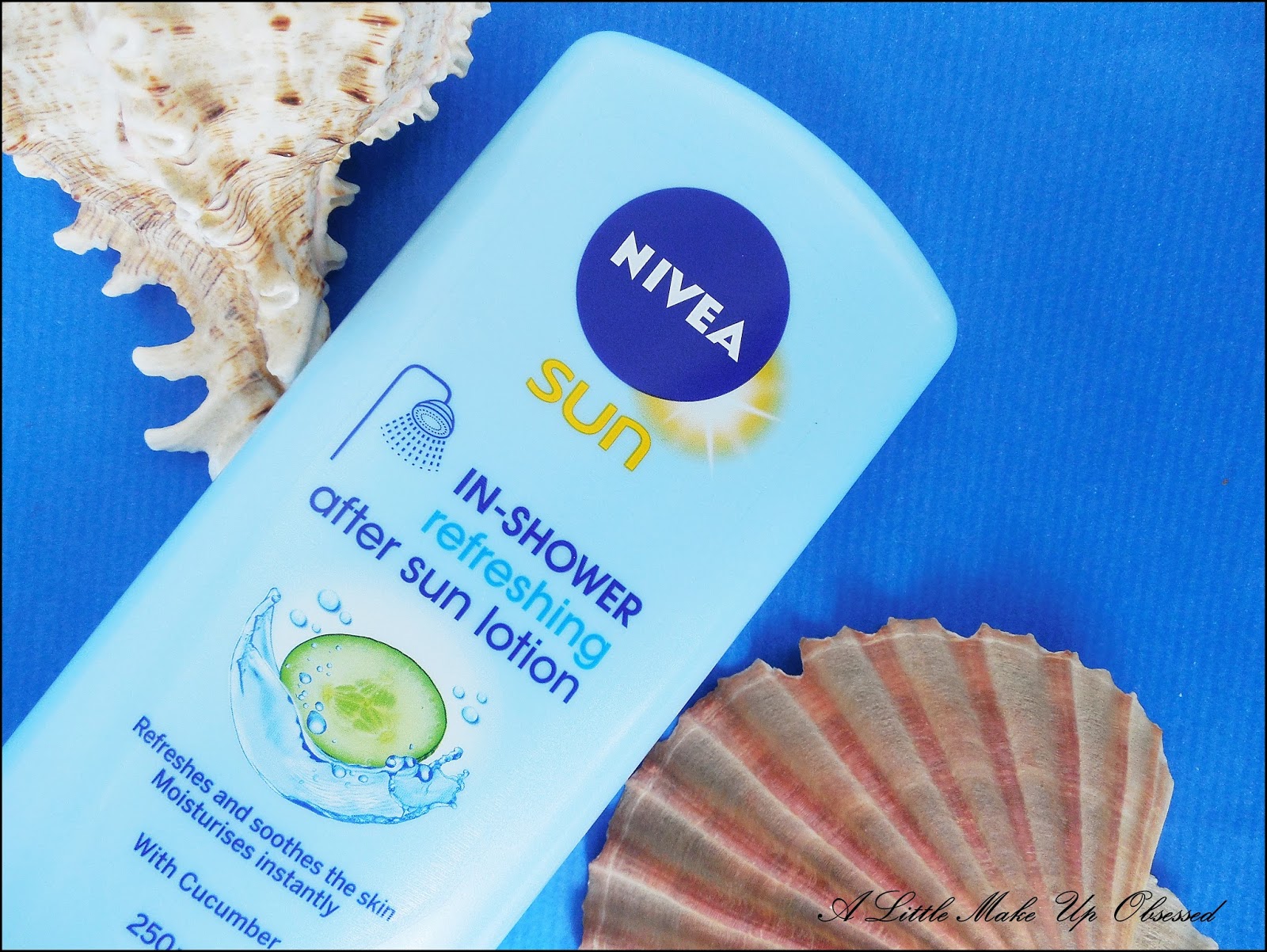 Nivea InShower Refreshing after sun lotion recenzija + darivanje a little make up obsessed