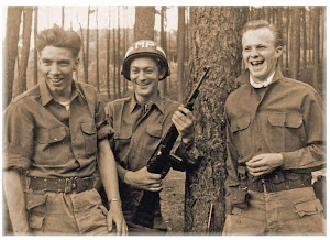 1951 The handsome MP in the center belongs to me