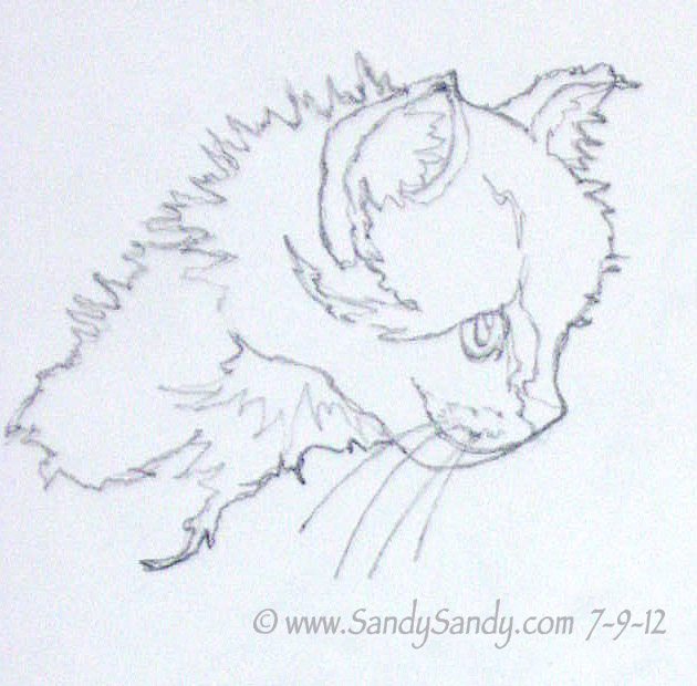 Contour Line Drawing Animal : Contour line drawing animal imgkid the image