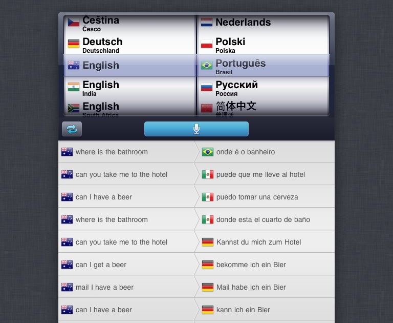 iphone apps translator with voice