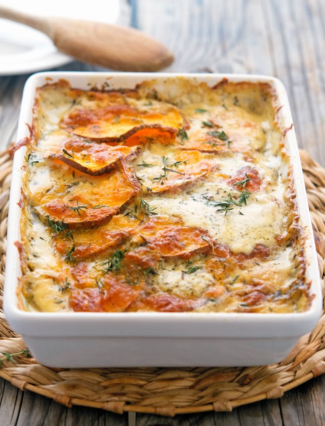 Scalloped Sweet Potatoes