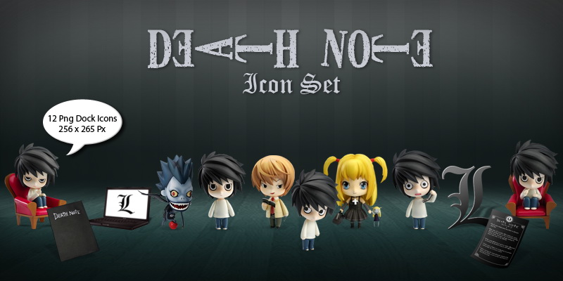 Blog Noturna: Ícones Death Note
