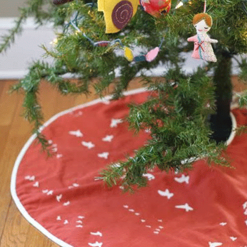 Tutorial: Easy Christmas Tree Skirt