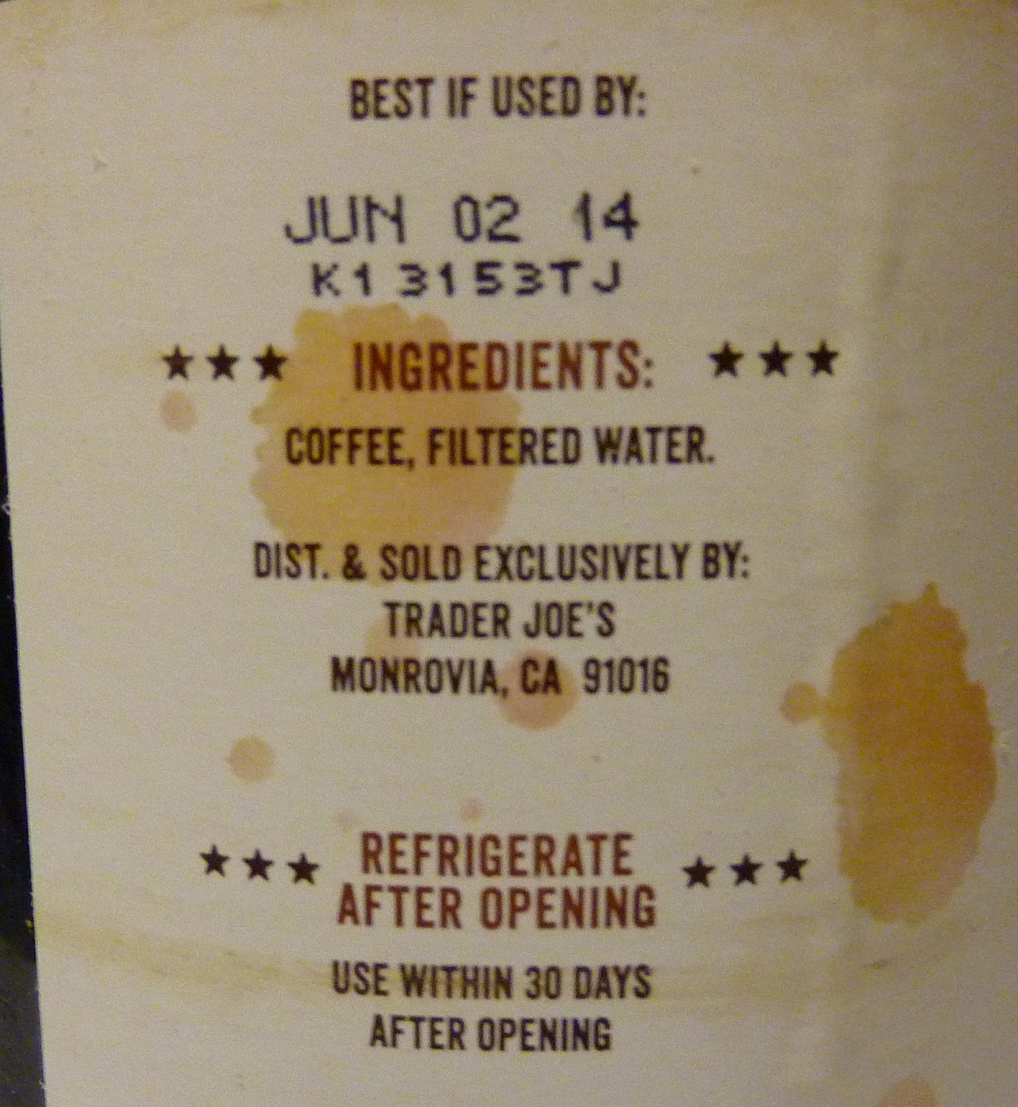 What's Good at Trader Joe's? Trader Joe's Cold Brew Coffee Concentrate
