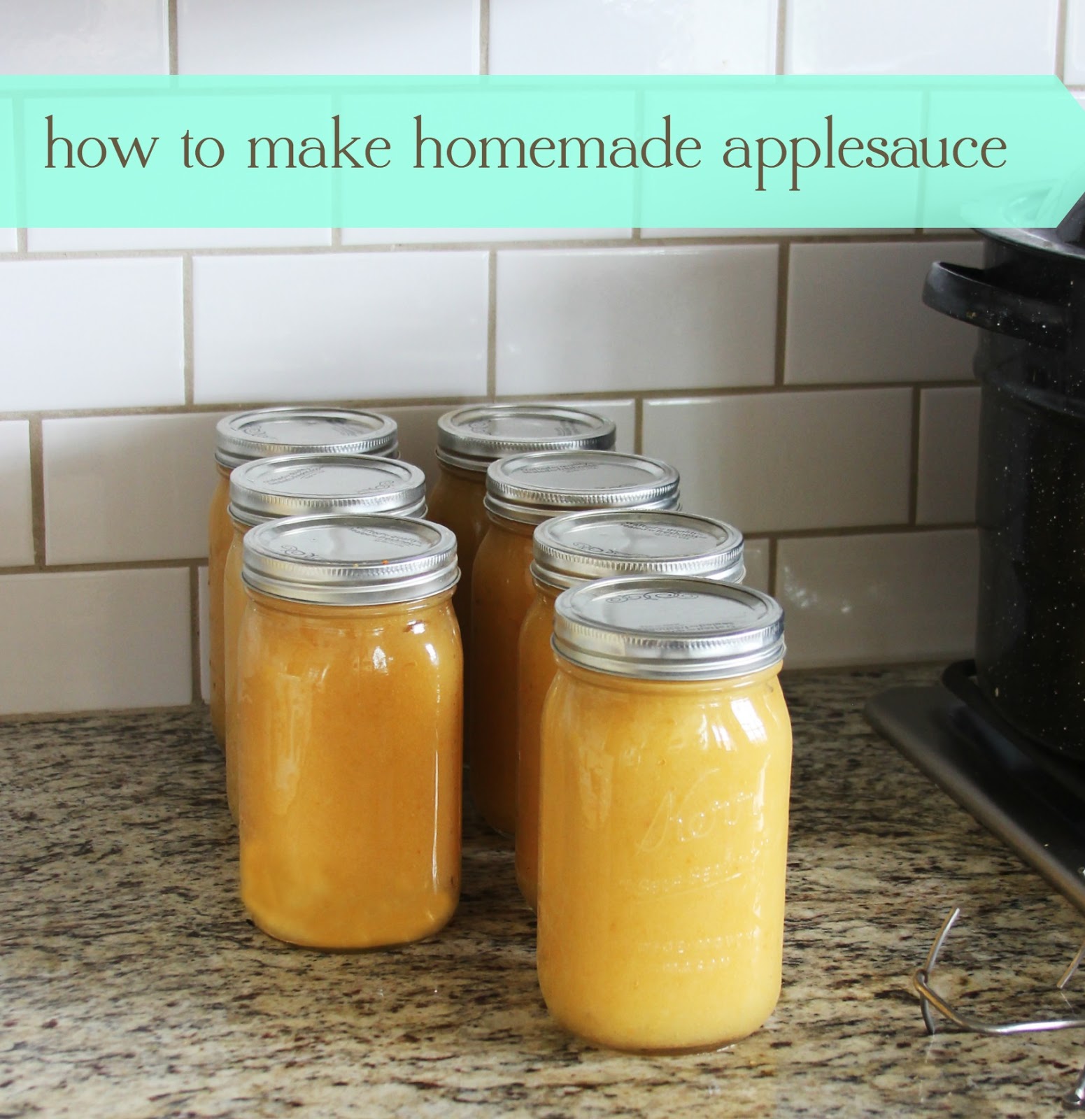 how to make homemade applesauce 320 * Sycamore
