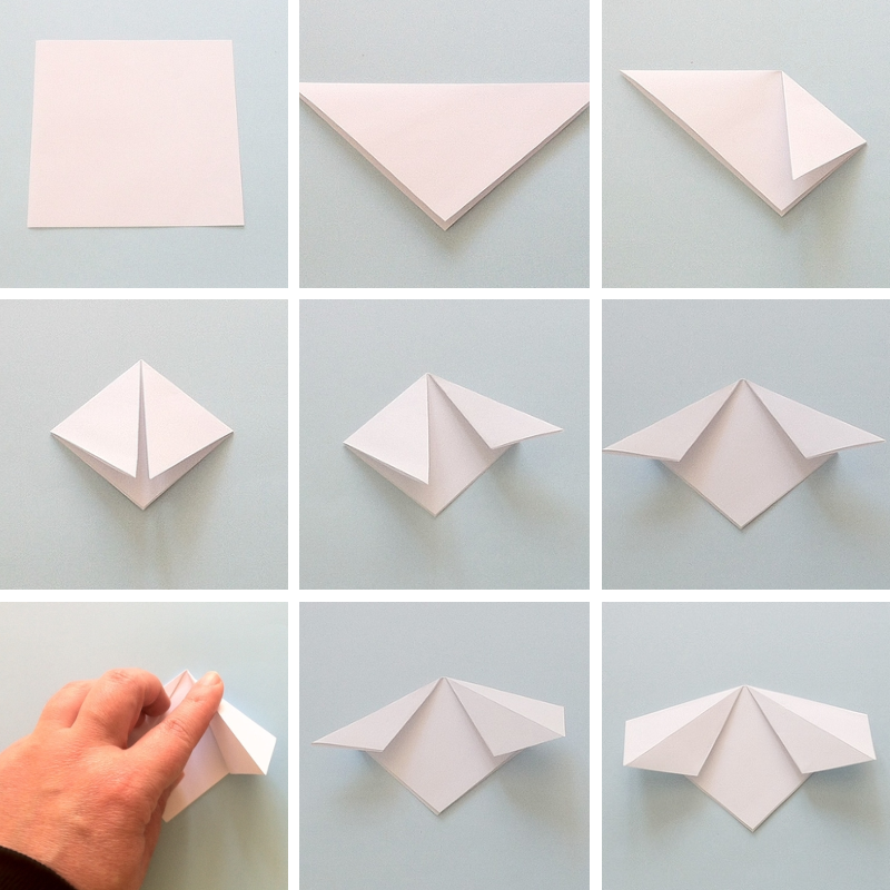 Come fare un uccellino di carta - Origami Semplice 