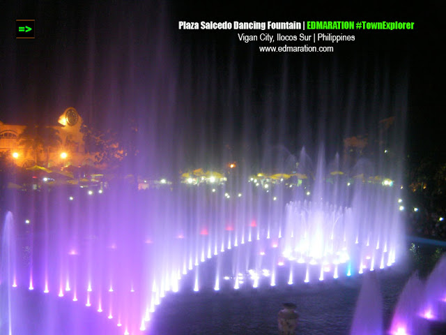 Vigan Dancing Fountain at Plaza Salcedo