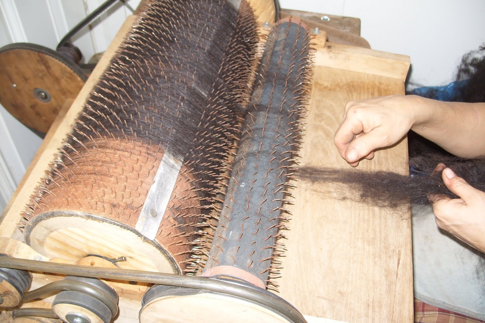 Forest House Farm DIY Drum Carder
