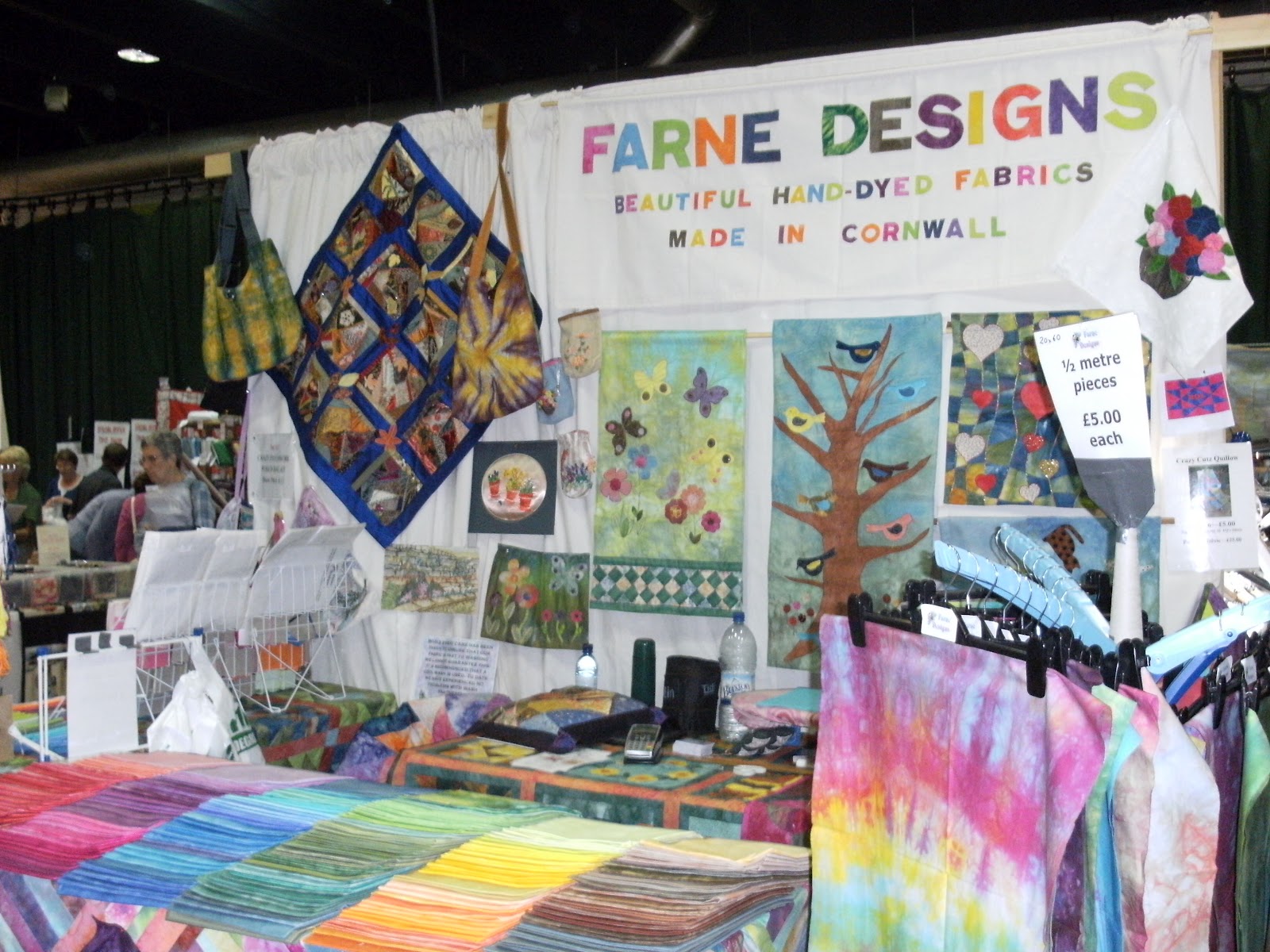 dyeing 2 sew Sandown Quilt Show