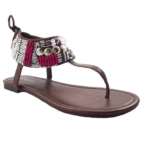 Aimee's Picks for the Best Designs of Elegant Thongs and Sandals Brown