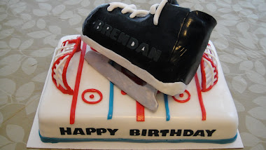 Hockey Birthday Cake