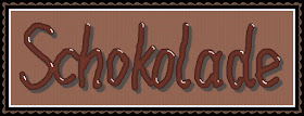 Schriftzug "Schokolade"